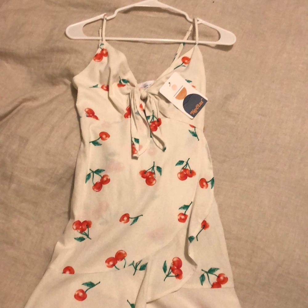 Nectar Cherry Print Dress